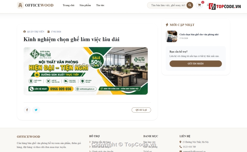 web văn phòng,web bán văn phòng,bàn ghế